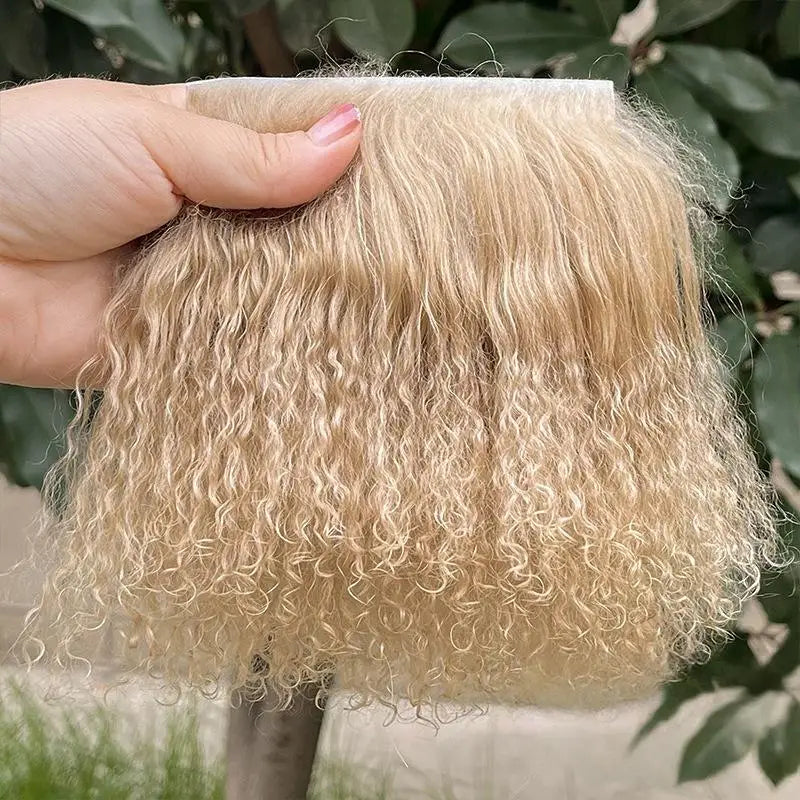 Dolls Accessories Mongolian Fur Sheepskin Wool Extensions Curly Qme A7
