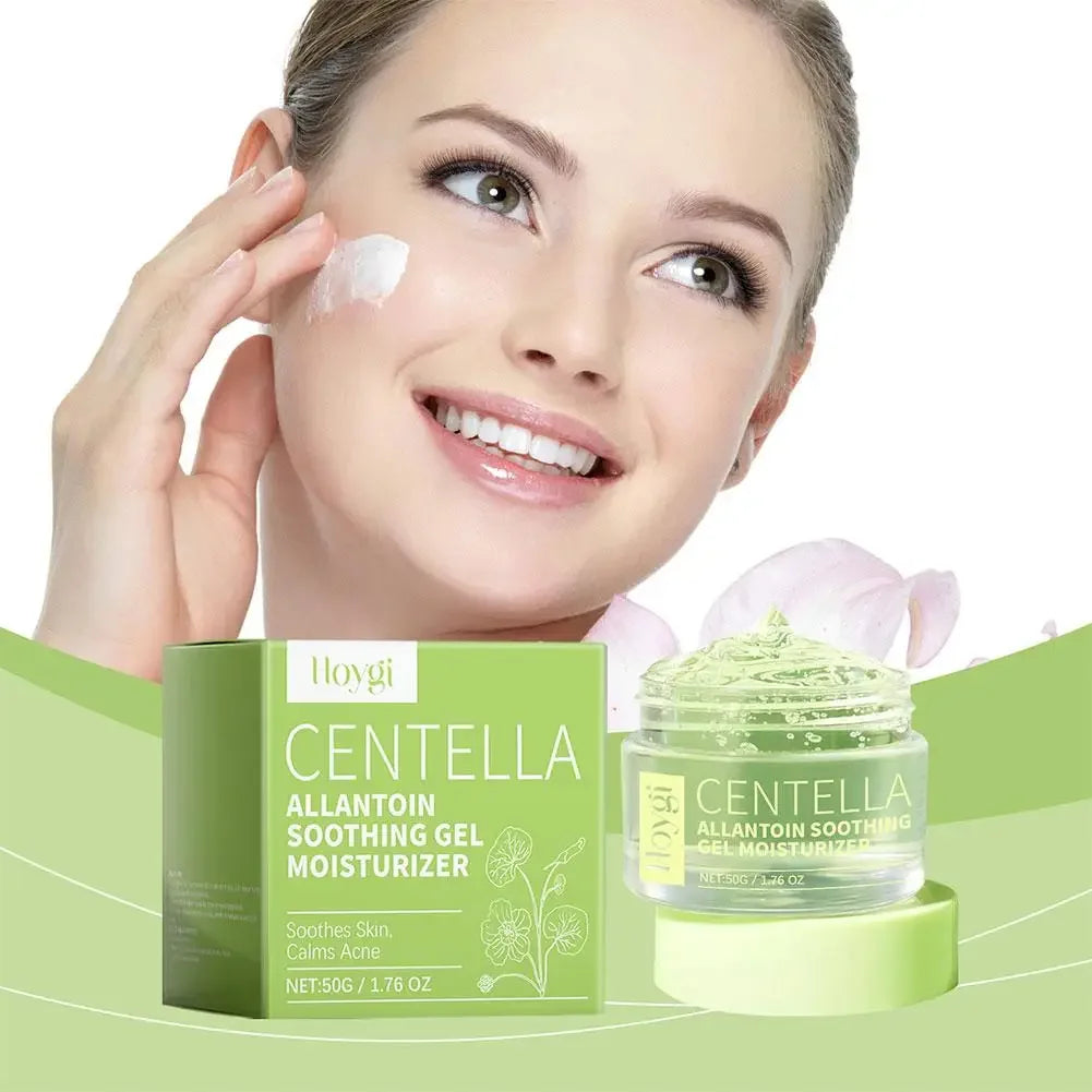 50g Centella Allantoin Soothing Gel Moisturizing Brightening Anti-aging Essence Lotion Calming Repairing For All Skin Care Qme