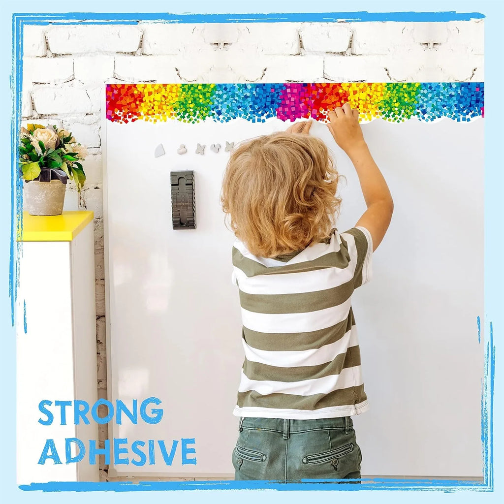 Blackboard Bulletin Board Border Stickers Self-adhesive Decals DIY Qme