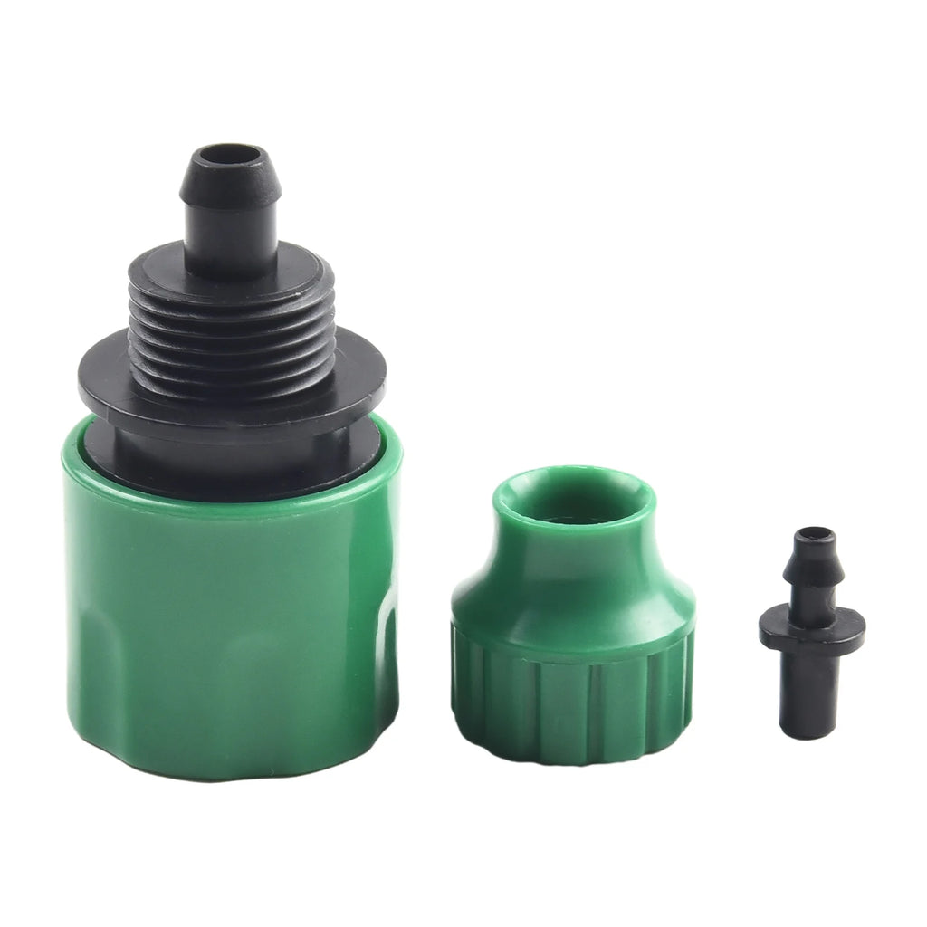 5pcs Plastic Garden Water Hose Quick Connector Micro Irrigation Adapter Connector Cleaning Machine Water Gun Hose Connector Qme