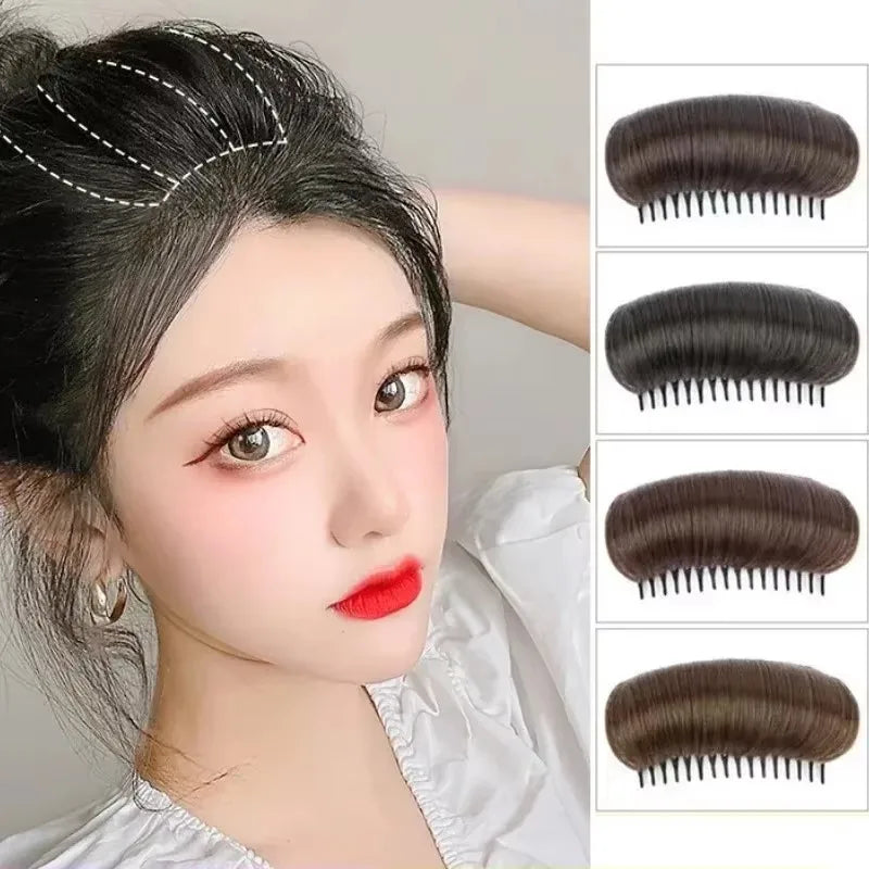 Wig Cushion Stable Hair Roots Volumizing Fiber Insert Comb Invisible Fluffy Hair Pad Female Heightening Artifact Hairstyle Tool Qme