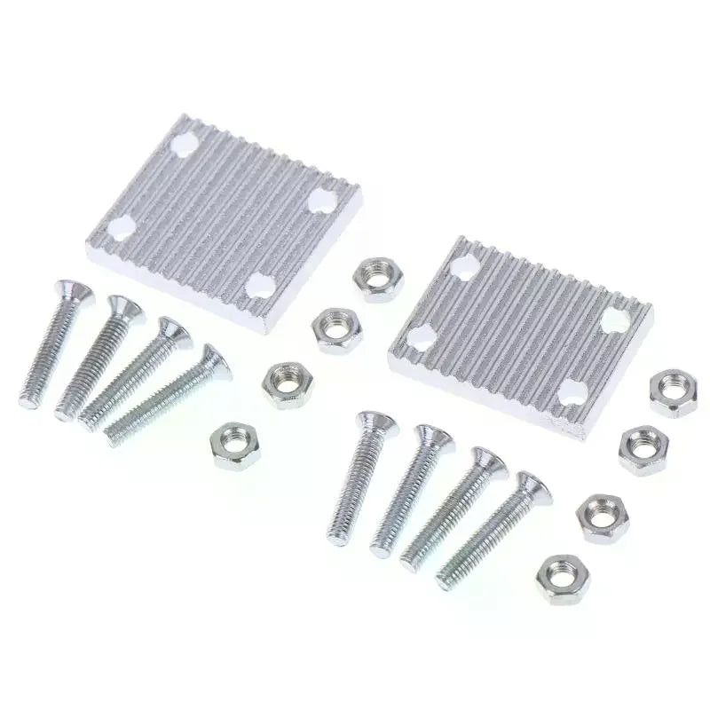 Aluminum Trapezoid Teeth Clamp Fit GT2 Open Synchronous Timing Belt Qme