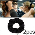 Velvet Pocket Hair Strap - Secret Hidden Bag Suitable For AirPods, Keys, Money, Travel, And Gym Hair Accessories Qme 2pcs