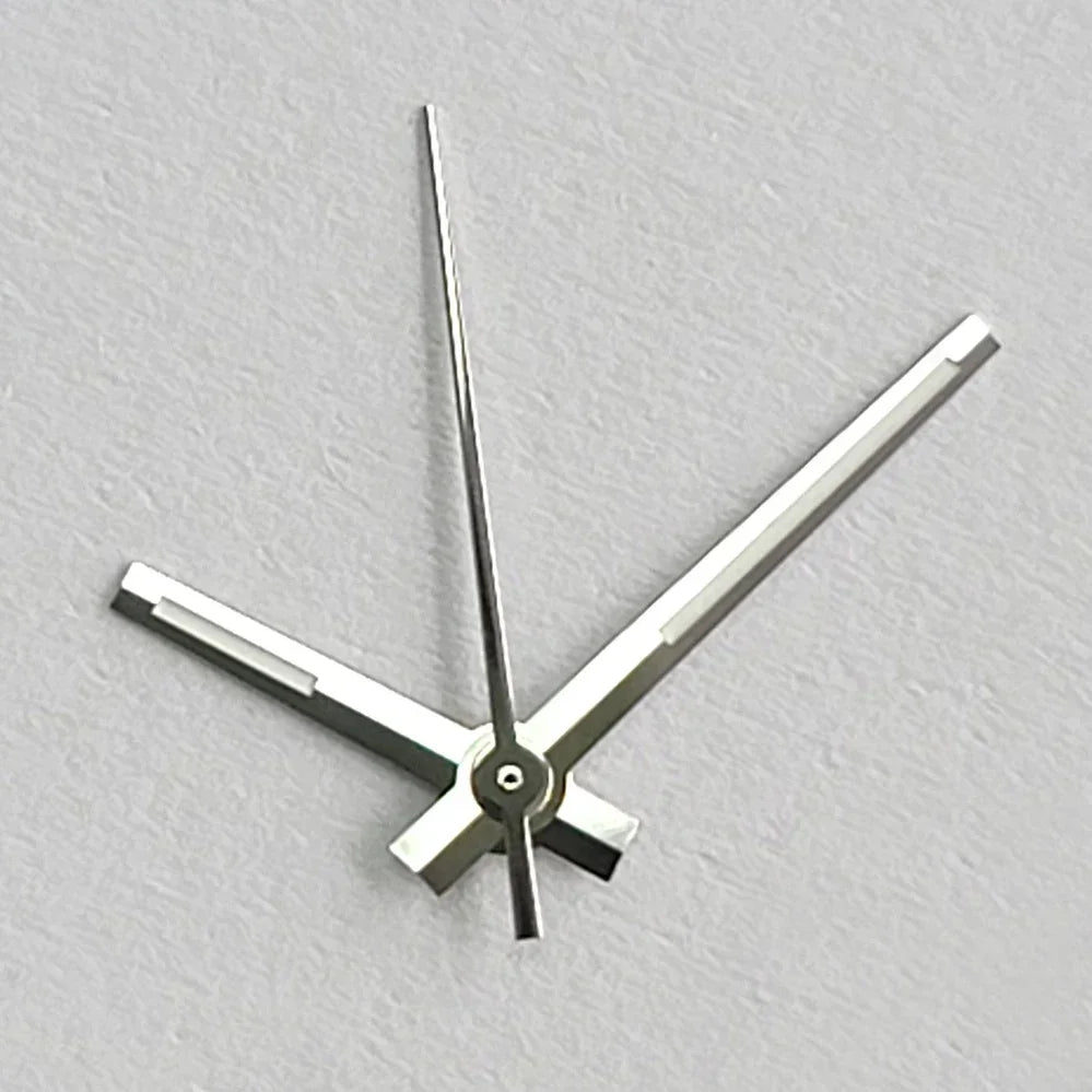 Modified Watch Hands Green Luminous Logbook Needle Silver Gold Rose Watch Accessories for NH35/NH36/4R/7S Movement Qme