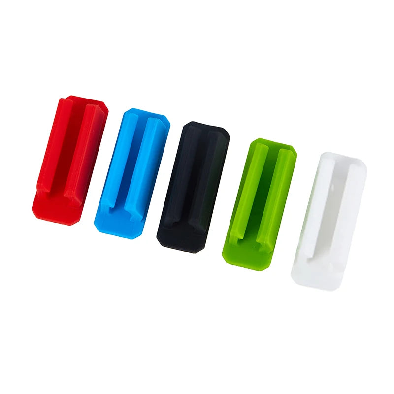 Self-adhesive Silicone Pen Clip Wall Mounted Pencil Desktop Marker Qme
