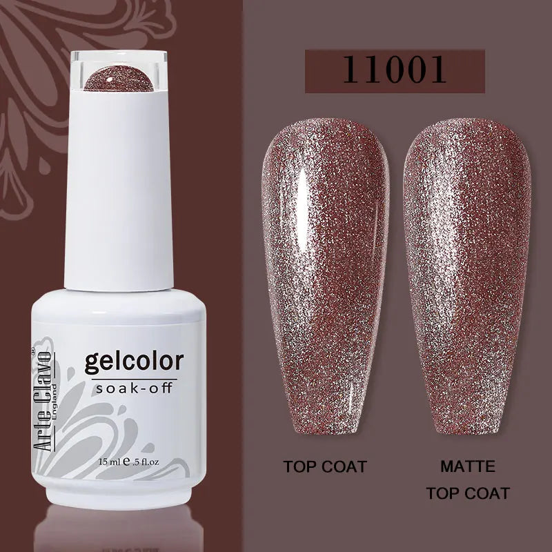 Arte Clavo Jelly Gel Polish Translucent Manicuring UV Nail Semi