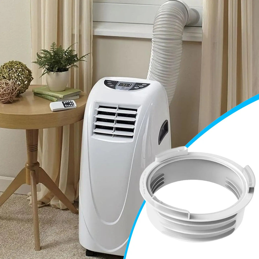 Air Conditioner Hose Adapter Portable AC Coupler Universal Hose Reducer Split Vent Conditioning Drain Screen Exhaust Connector Qme