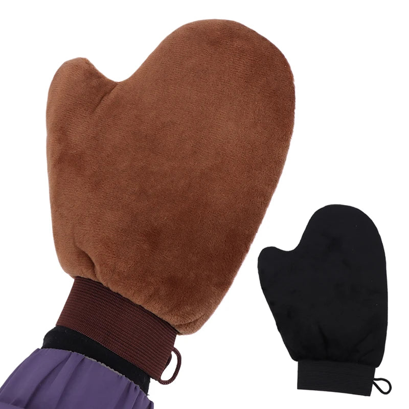 Reusable Fingerless Gloves Self-tanning Cream Lotion& Mousse Body Qme