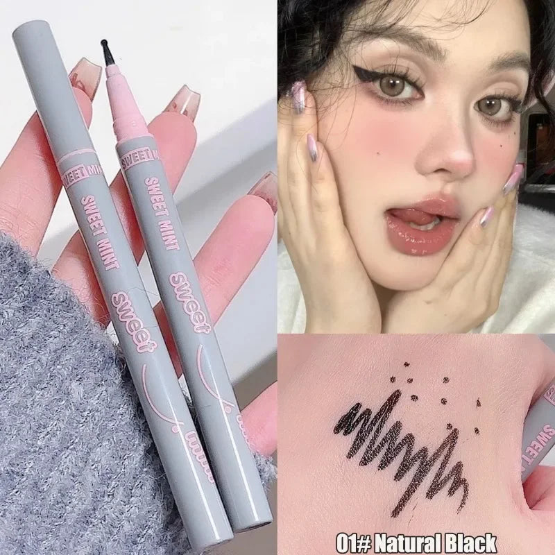 Natural Lifelike Freckle Makeup Pen Liquid Lightweight Round Head Fake Spot Pen Long Lasting Waterproof Face Dot Mole Pen Qme