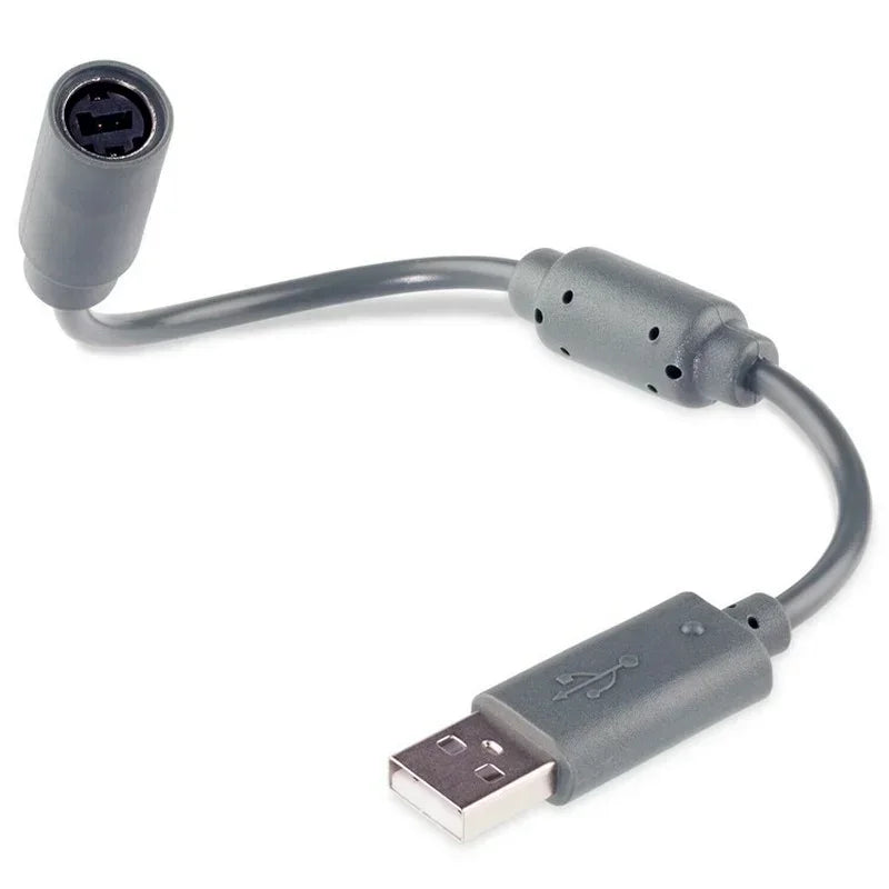 1pcs Lots USB Breakaway Extension Cable To PC Converter Adapter Cord for Microsoft Xbox 360 Wired Controller Gamepad Qme