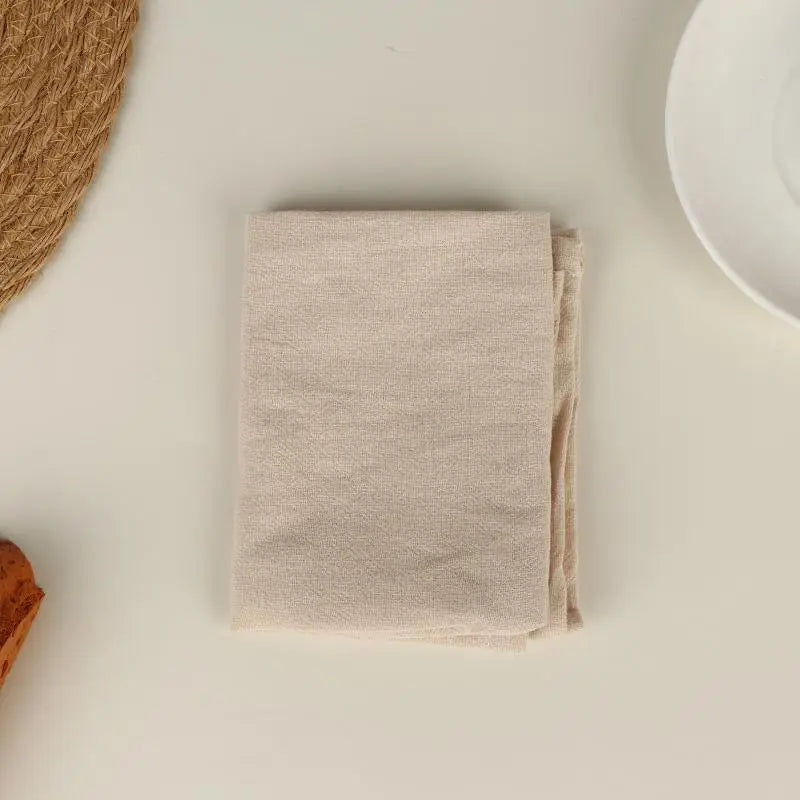 1 Party Table Decor Placemats House Warming 40x40cm Cotton Napkin Qme beige 40x40 1pc 0