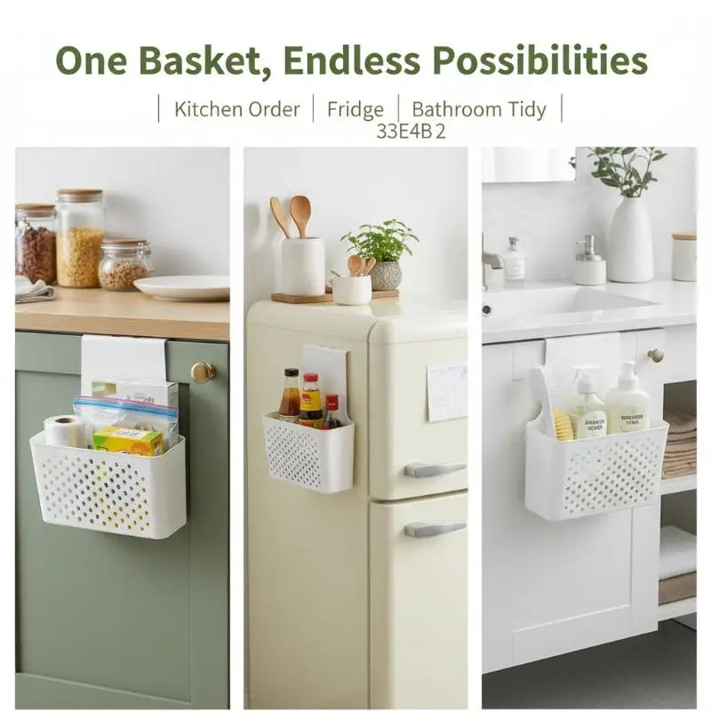 Kitchen Cabinet Door Interior Storage Shelf Box Hanging Hook Behind Qme