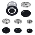 1 Set Cooker Hat Set Stove Lid Upgraded Oven Gas Hob Burner Crown Flame Cap Fits Most Gas Stove Burners Kitchen accessories Qme B