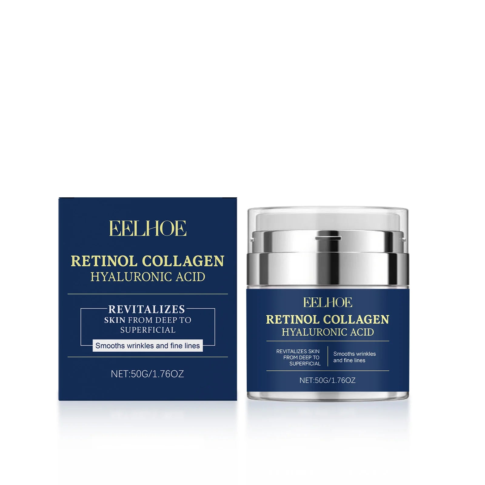Advanced Facial Cream Daily Moisturizer Firming Skin Care Oil-Free, Fragrance Free, Non-Comedogenic Anti-Aging Face For Women Qme Retinol