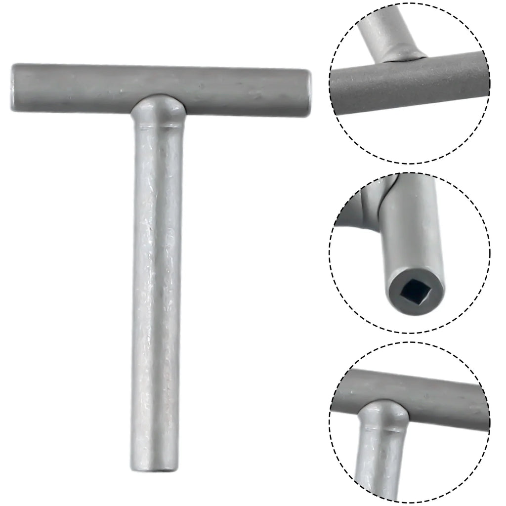T Type Wrench 3/3.5/4mm Valve Screw Clearance Adjusting Spanner Square Hexagon T-handle Wrench Extended T-Socket Wrench Qme Default Title