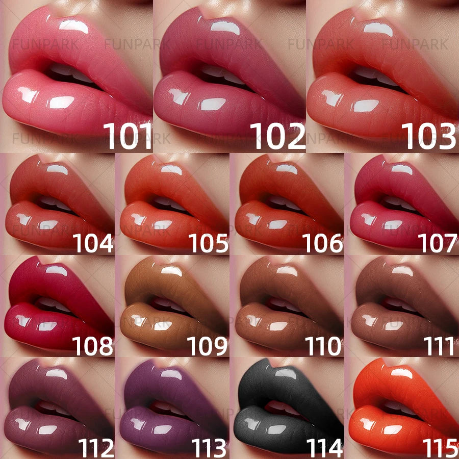 Moisturizing Lip Gloss 15 Blam Oil Lips Long Lasting Liquid Pink Red Qme
