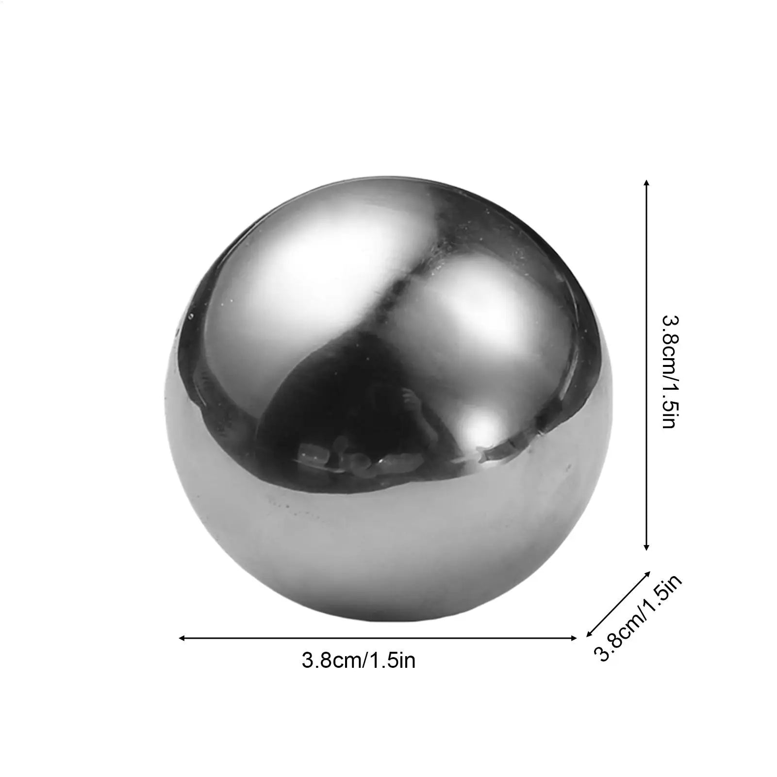 Espresso Cooling Ball Reusable Refreezable Tool Stainless Steel Ice Qme