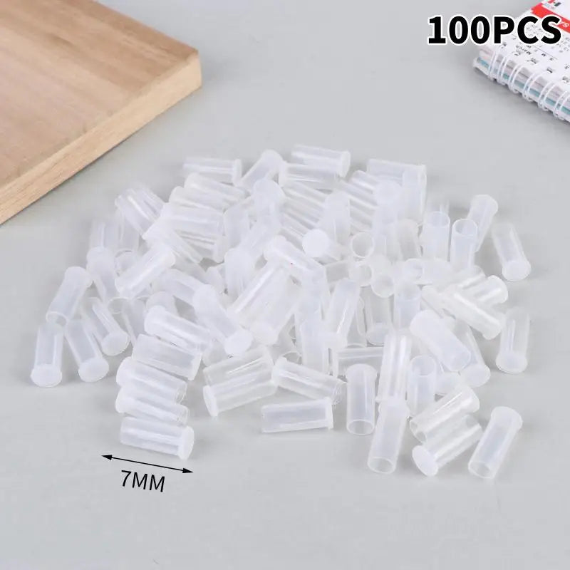 Inner Diameter Common Rail Injector Nozzle Dust Cap Parts Pump Repair Qme 7mm 100pcs