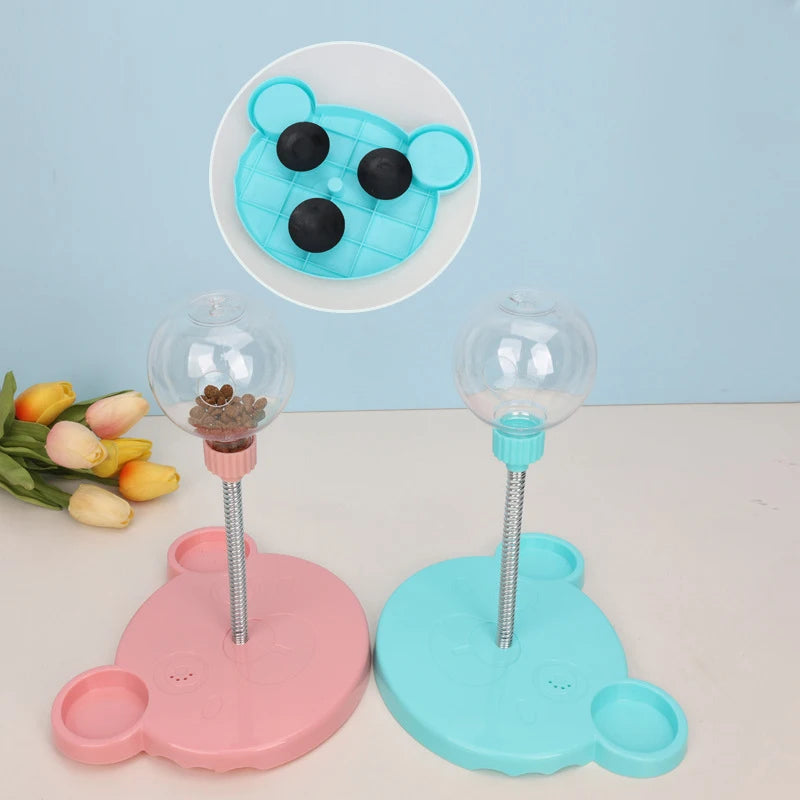 Funny Pet Supplies Creative Cat Puzzle Food Leaking Ball Toy Dog Qme