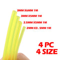4 PCS 4 Sizes Fuel Gas Hose String Tube Petrol Pipe For Trimmer Chainsaw Blower Hoses Garden Power Tool Accessories Replacement Qme Default Title