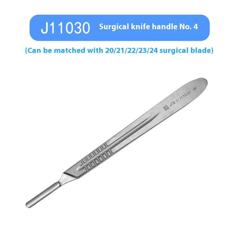 Medical Scalpel Handle Operation No 3 4 7 Knife Holder Blade 10-23 Qme e