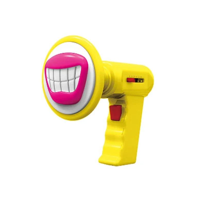 Mini Children's Voice Changing Toy With 6 Sound Effects, Role-Playing Voice Speaker Children's Handheld Amplifier Parody Kid Toy Qme YELLOW