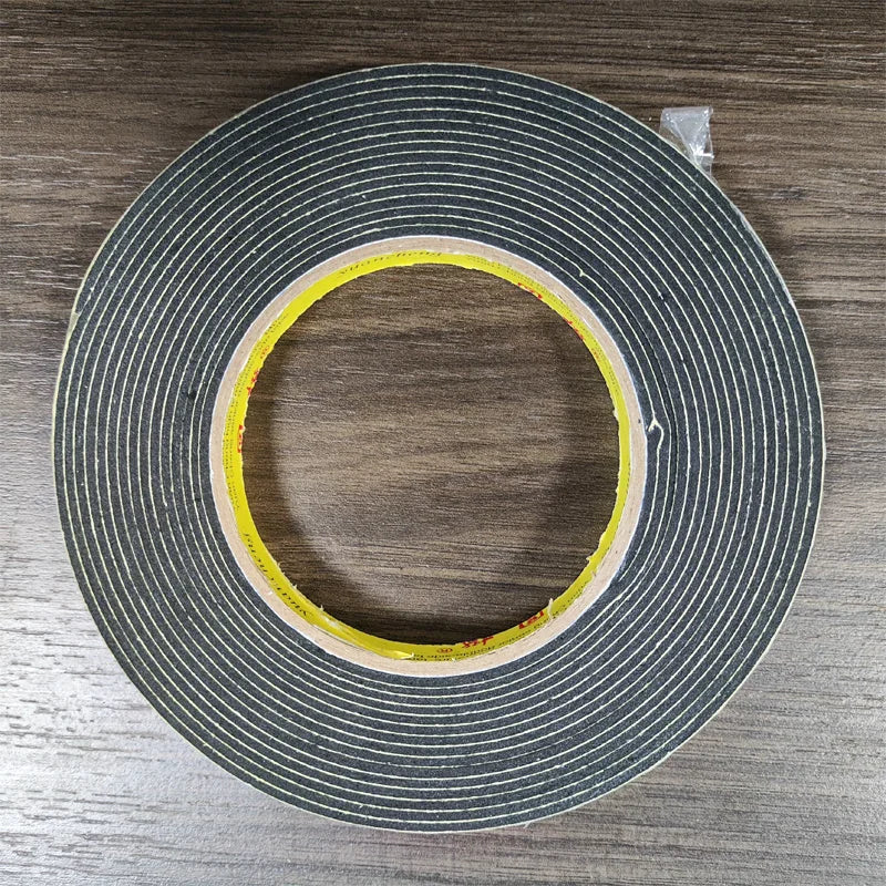 Thickened EVA sponge single-sided tape with high viscosity strong black foam glue, sealing, anti-collision, sound insulation Qme 50mmX5mX2mm