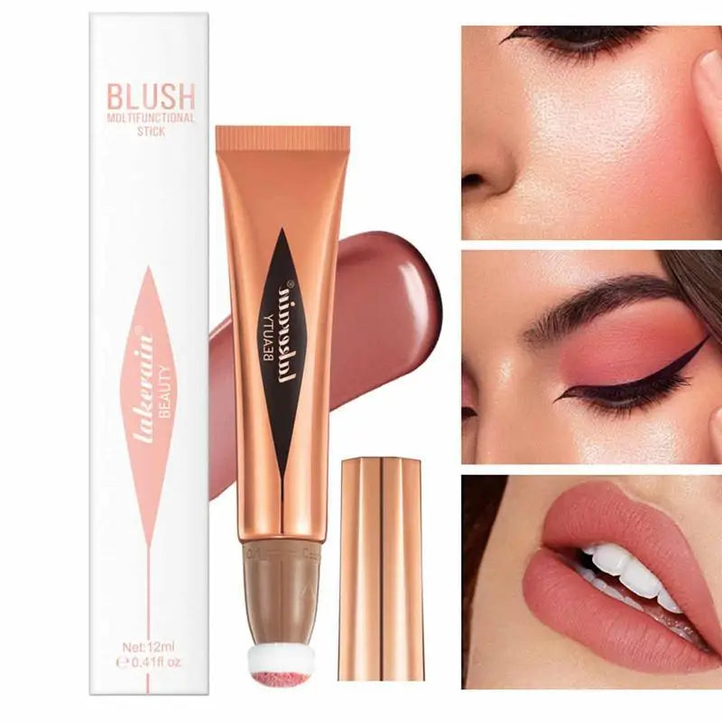 Blush Highlighter Stick Face Liquid Blusher Natural Cream Cheek Eye Qme
