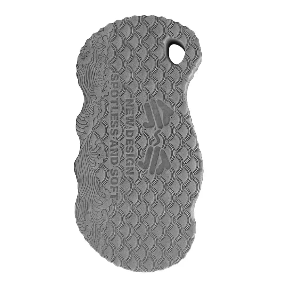 Exfoliating Bath Sponge Deep Cleansing Body Scrubber Scrub Soft Qme gray