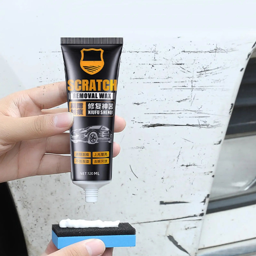 2026 Car Scratch Repair Paste Polishing Wax Scratch And Swirl Remover Multi-purpose Wax With Sponge 128ml Wax For Deep Car Paint Qme