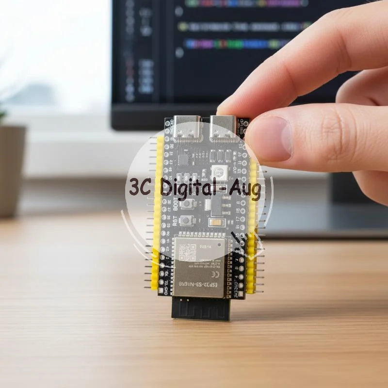 ESP32 S3 Dual Core Development Board Wifi Bluetooth Support Qme