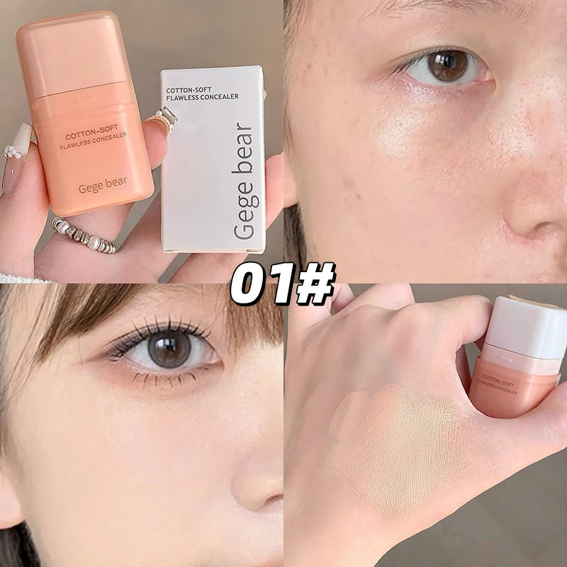 Light Orange Tone Matte Natural Concealer Gege Bear Covers Dark Qme GX1506-01