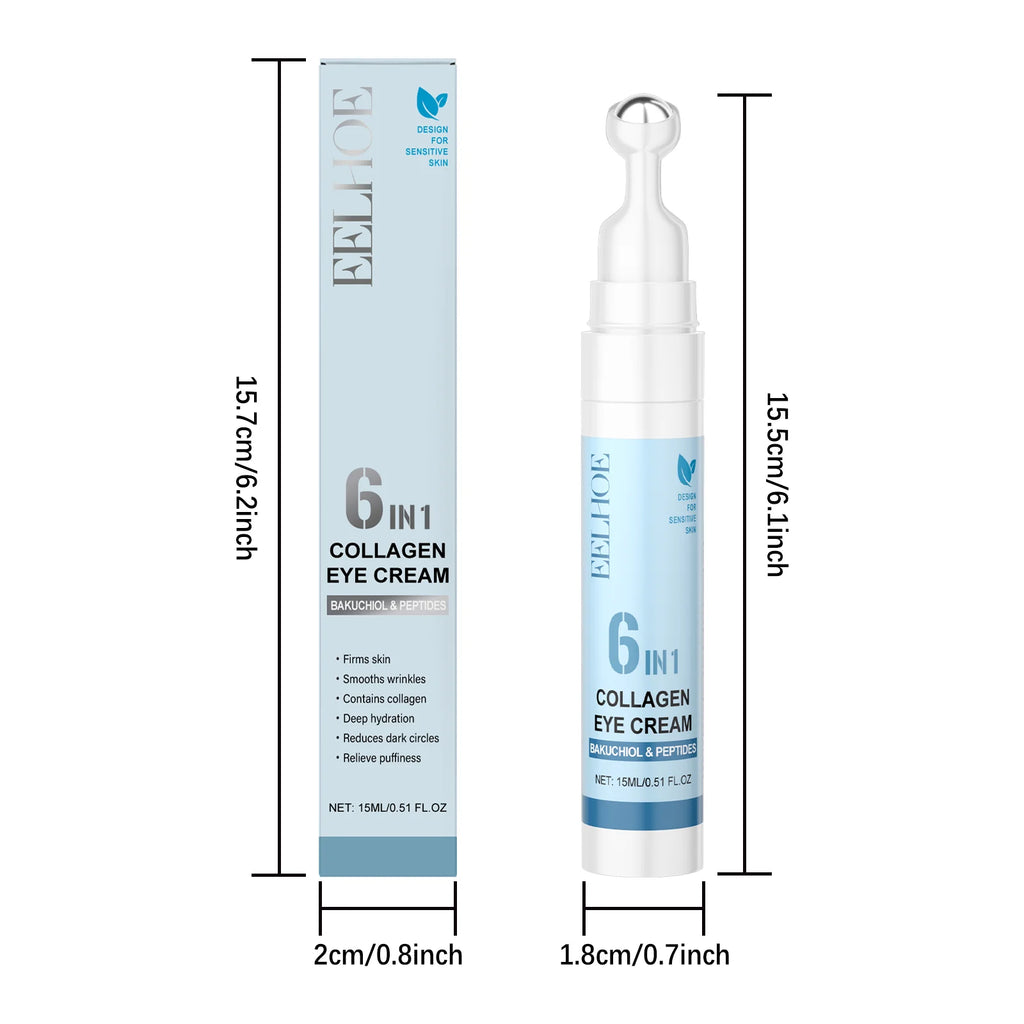 Lightening Dark Circles Eye Cream Anti-Puffiness Fade Fine Lines Firming Hydrating Moisturizing Under Eye Care Collagen Eye Crea Qme
