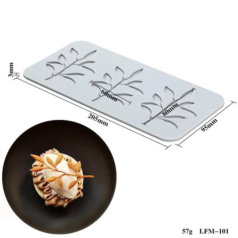 Silicone Fondant Molds Chocolate Mold Sugar Craft Gum Decorative Lace Qme LFM101