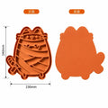 Silicone Dog Lick Mat Slow Feeder Pad Prevents Choking Teething Qme Orange