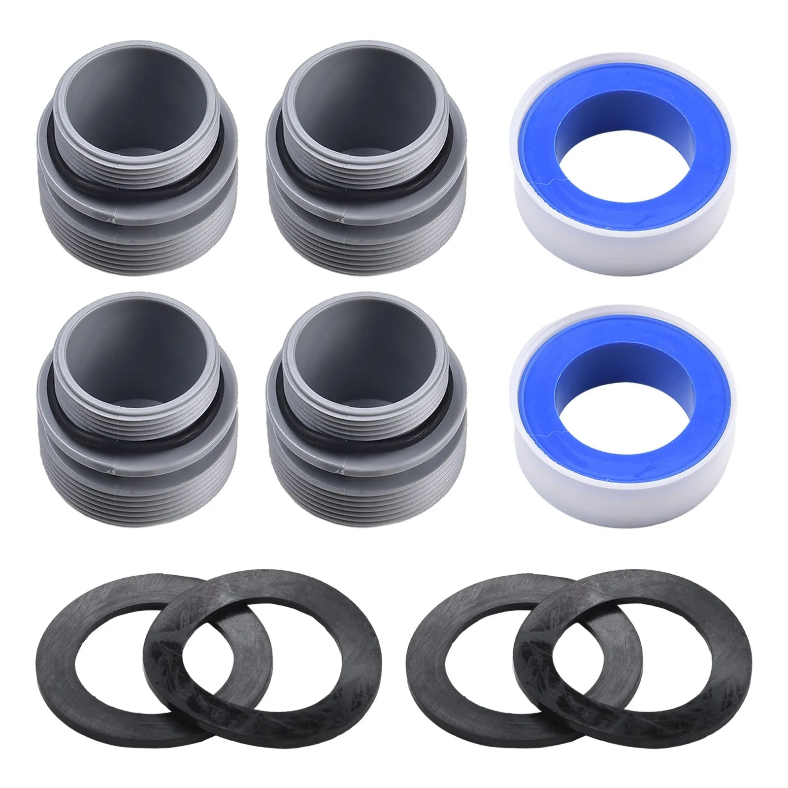 Adapter Conversion Set 4560 40mm Hose To 1-1/2 Inch Inlet Outlet Adapter For Intex Pools Outdoor Hot Tubs Accessories Qme 3