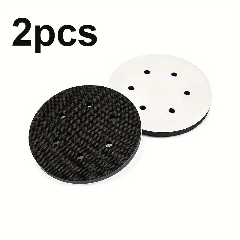 1/2/5 Soft Density Interface Pads 5 8 Hook & Loop Sponge Pads - Suitable for Track Sander, Automotive Woodworking Polishing Qme 2pcs