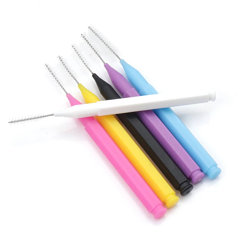 Cleaner Interdental Brush Dental Floss Brushes Braces Light Tooth Qme