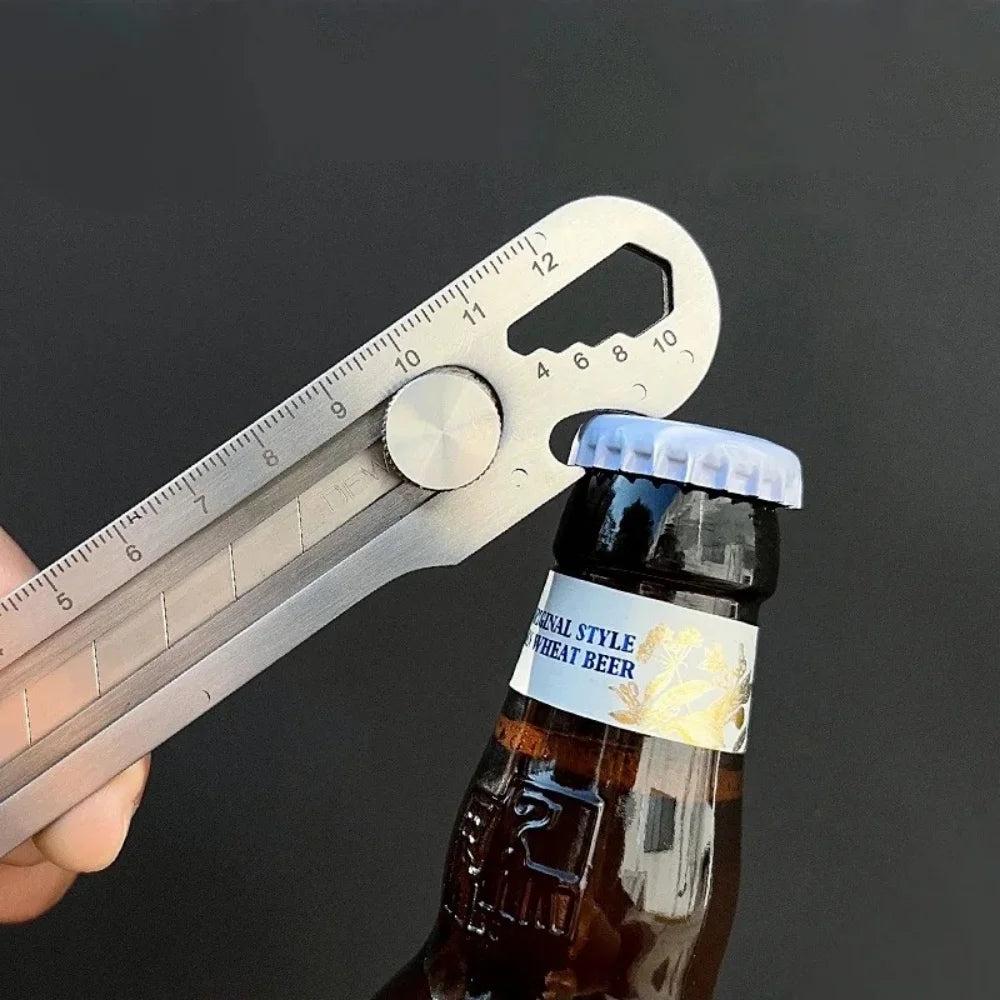 Multifunctional Utility Knife Retractable Sharp Cut Portable Office Home Courier Unboxing Stainless Steel Knivies Manual Tools Qme