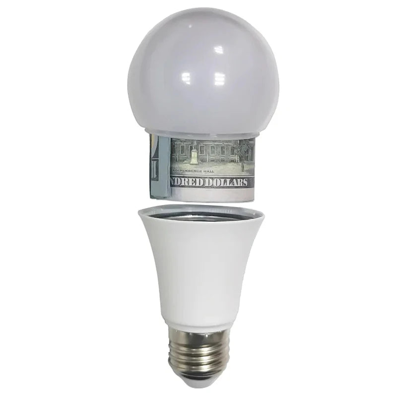 Sight Secret Light Bulb Home Diversion Stash Can Safe Container Qme