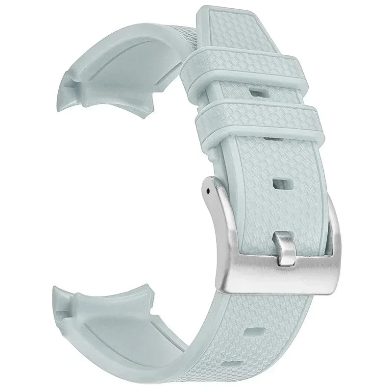 Watch Band for Omega X Swatch Joint MoonSwatch Speedmaster Curved End Rubber Silicone Strap Women Men Soft Sport Bracelet 20mm Qme HS 20mm