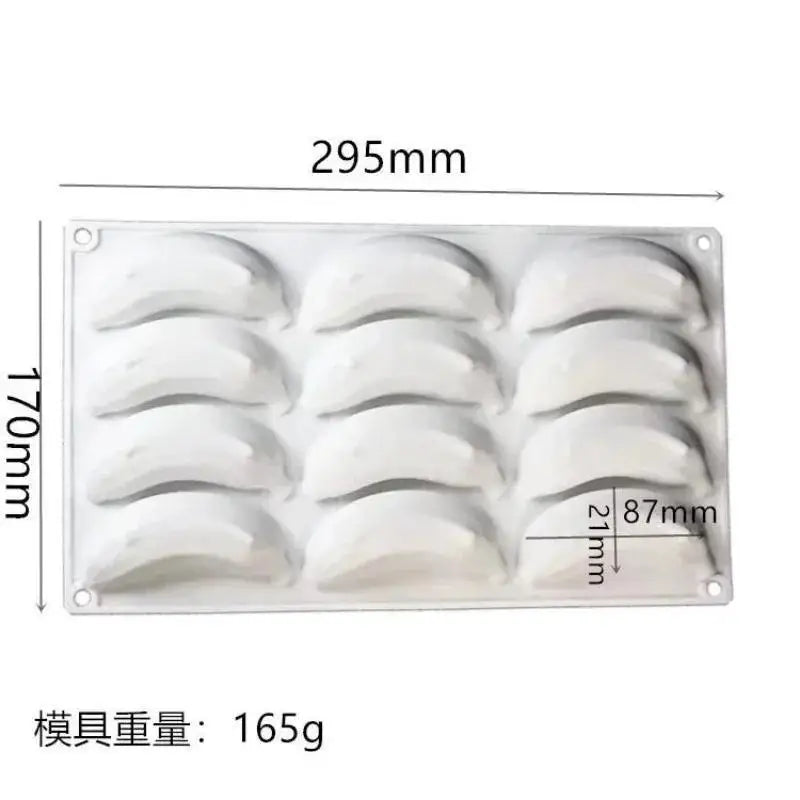 Silicone Cake Moulds Fruits Mousse Cake Molds Orange Apple Pear Mango Strawberry Pinecone Shape Mould Dessert Decorating Tools Qme