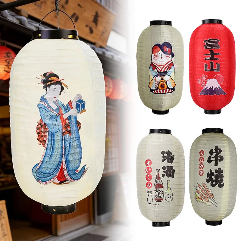 Izakaya Wedding Bistro Parties Decorations Japanese Lantern Hanging Qme