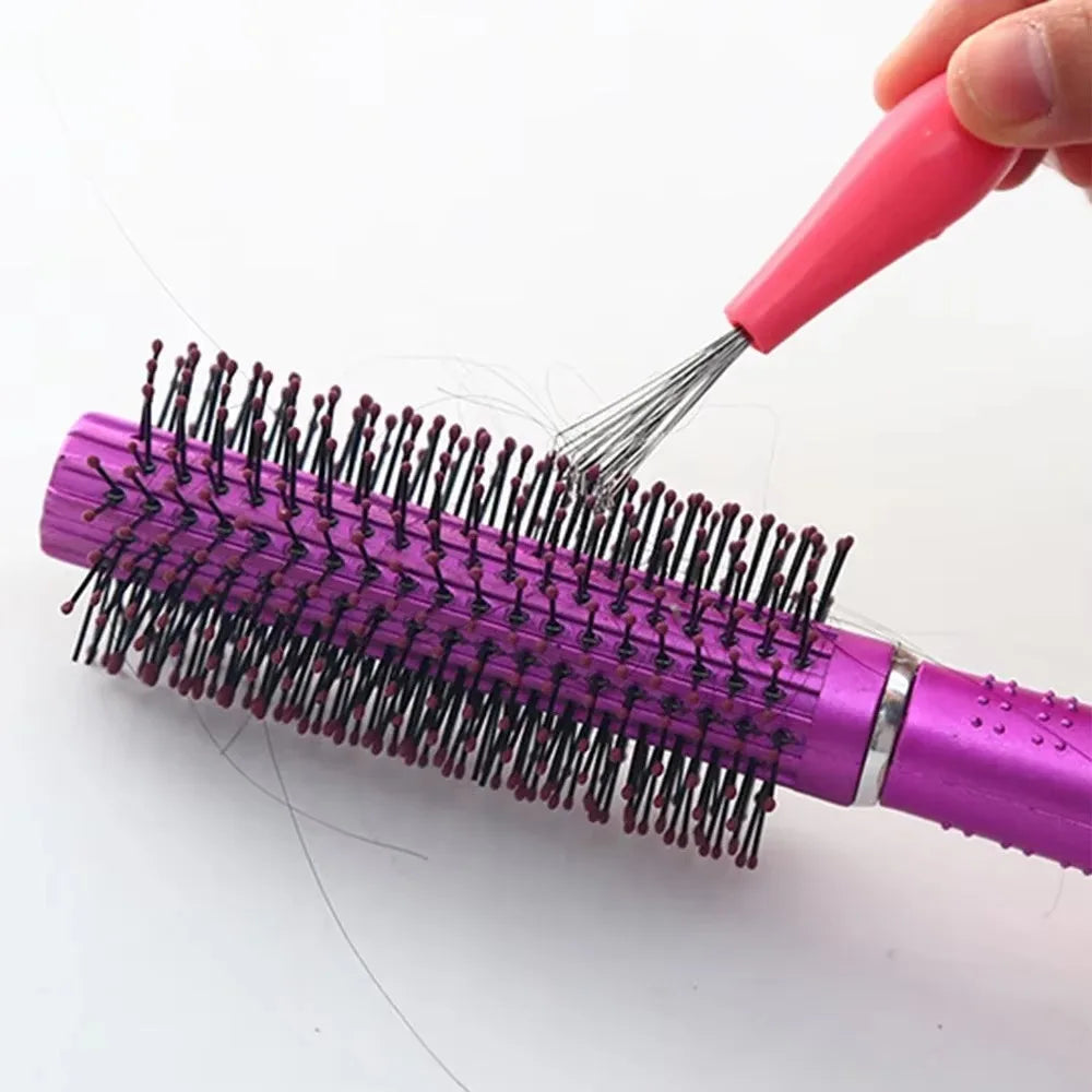 Comb Hair Brush Cleaner Plastic Metal Cleaning Remover Embedded Tool Qme