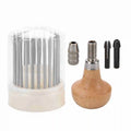 23pcs Beading Tools Set Graver Beader for Diamond Stone Setting Graver Jewelry Tool for Jeweler Qme as show