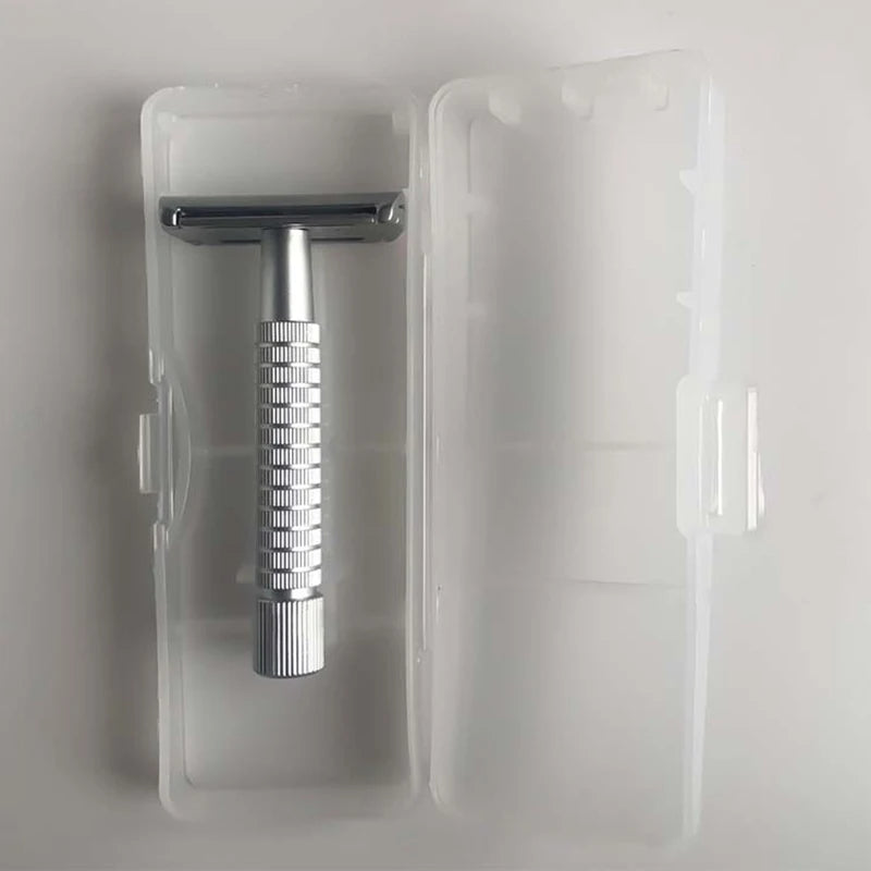 Eco-friendly PP Shaving Box Men Universal Shaver Storage Handle Full Qme
