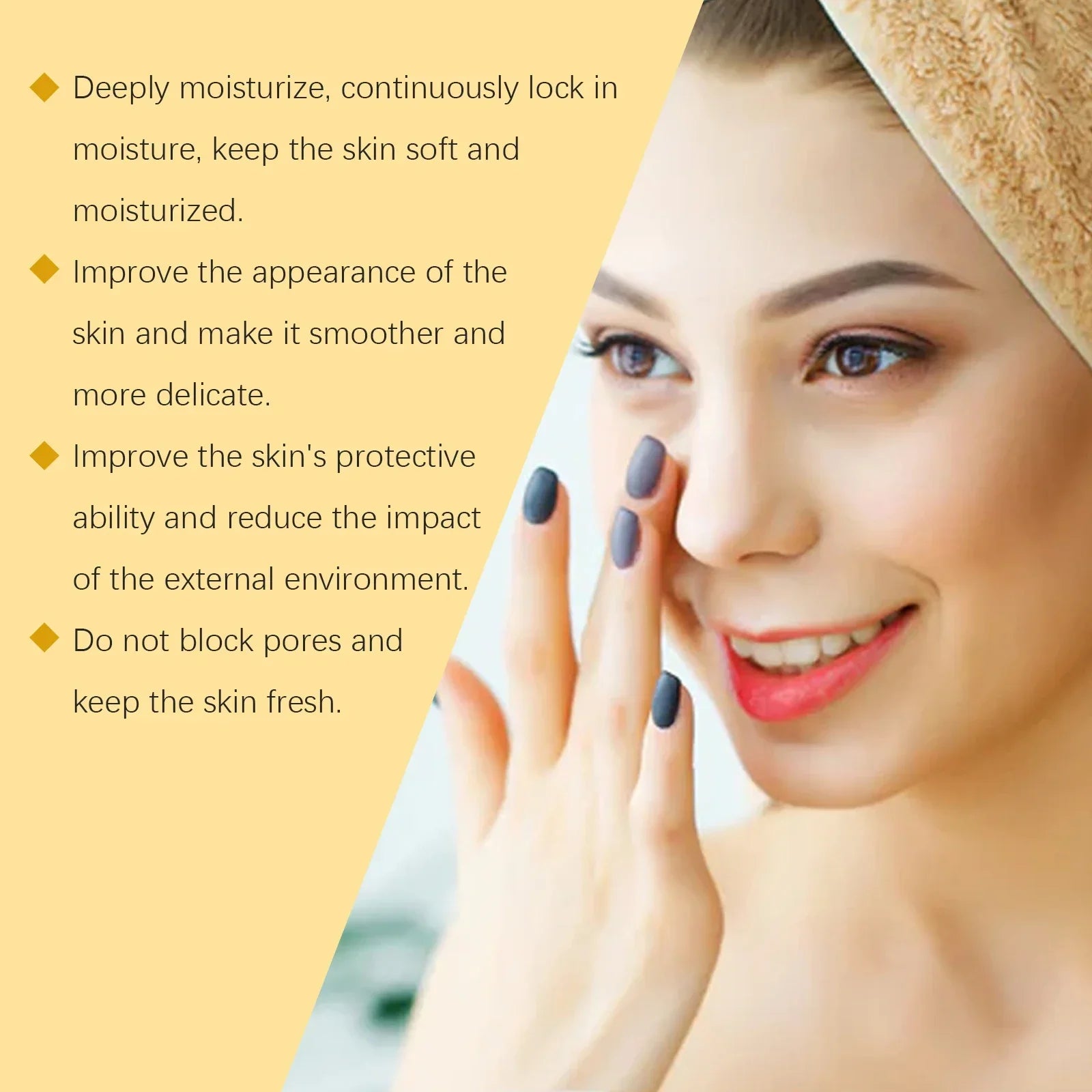 Bee Venom Face Cream Firming Lifting Fade Fine Line Improve Sagging Skin Smoothing Brightening Nourishing Facial Skin Care Qme