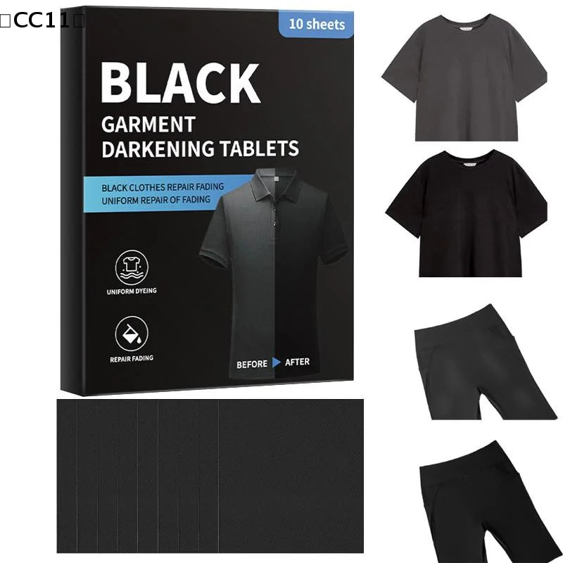 Enhanced Laundry Tablets Black Clothing Restorer Sheet Clothes Pants Qme Default Title