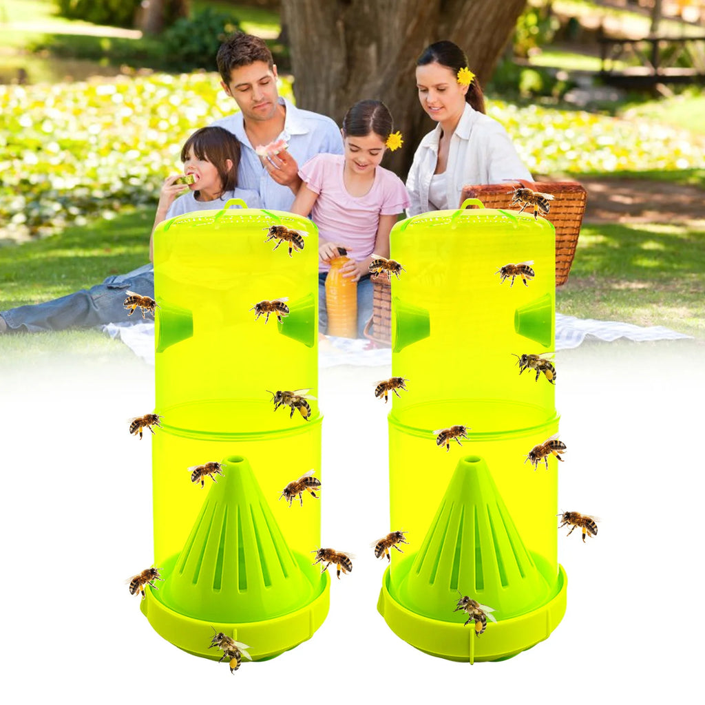 Foldable Wasp Trap Outdoor Carpenter Bee Traps for Outside Fly Wasp Catcher Fly Trap Indoor Killer Hunter for Hornet Mosquito Qme