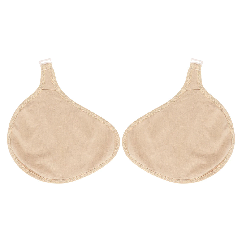 Women Silicone Breast Forms Protective Cover Women Mastectomy Prosthesis Cover Bag Sweat Absorbing Cotton for Fake Boobs Qme
